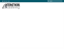 Tablet Screenshot of internetworkacademy.com